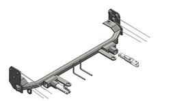 Blue Ox Tow Bar Baseplates for 2012-2015 PASSAT - BX3833