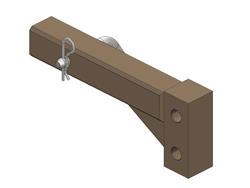 Blue OX Receiver Hitch Ball Mounts BXW4016