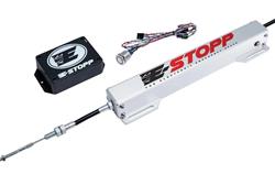 E-Stopp Push-Button Electric Emergency Brakes ESK1-SIL-SIL-RED