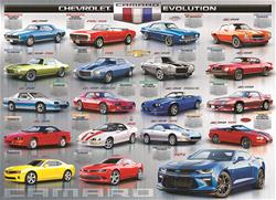 Chevy Camaro Evolution Puzzle