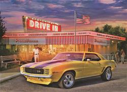 Daytona Yellow Zeta Chevy Camaro Z/28 Puzzle 6000-0986