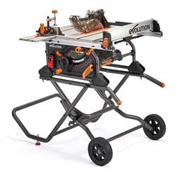 Evolution Compact Folding Wheeled Scissor Table Saw Stands 119-0050
