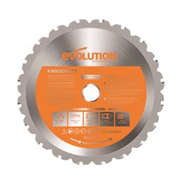 Evolution Multi-Material Cutting Saw Blades RAGE230BLADE
