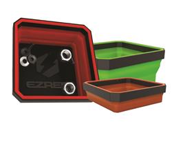 EZ Red Expandable Magnetic Parts Trays EZTRAY-CLR