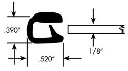 Fairchild Industries Weatherstrip Seals, Individual Position 0361-50