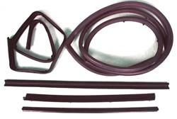 Fairchild Industries Weatherstrip Kits for 1976-1986 CJ7, 1981-1986 SCRAMBLER, 1987-1995 WRANGLER - KD1011