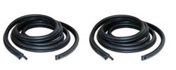 Fairchild Industries Weatherstrip Seals for 1984-1996 CHEROKEE, 1986-1992 COMANCHE, 1984-1990 WAGONEER - KD3023