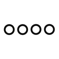 FEL-PRO ES 73214 | Upper And Lower Fuel Injector O-Ring Kit