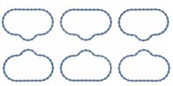 Fel-Pro Intake Manifold Gaskets for 2002-2005 LS, 2001-2008 S-TYPE, 2002-2008 X-TYPE - MS 96485