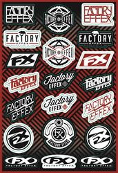 Factory Effex FX Sponsor Sticker Sheet C 10-68004 