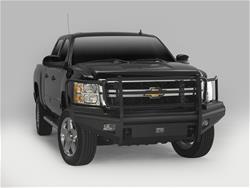 Fab Fours Black Steel Elite Full Guard Front Bumpers CH05-Q1360-1