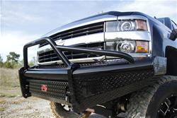 Fab Fours Black Steel Pre-Runner Front Bumpers CH05-S1362-1