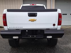 Fab Fours Black Steel Rear Bumpers CH08-T1450-1