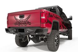 Fab Fours Vengeance Series Rear Bumpers for 2007-2013 SIERRA 1500, SILVERADO 1500 - CS07-E1850-1