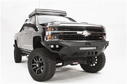 Fab Fours Vengeance Series Bumpers for 2015-2019 SILVERADO 2500 HD, SILVERADO 3500 HD - CH15-V3051-B