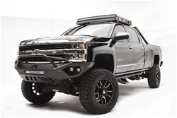 Fab Fours Vengeance Series Pre-Runner Bumpers for 2015-2019 SILVERADO 2500 HD, SILVERADO 3500 HD - CH15-V3052-B
