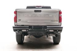 Fab Fours Black Steel Rear Bumpers CH20-T4950-1
