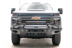 Fab Fours Vengeance Series Pre-Runner Bumpers for 2020-2023 SILVERADO 2500 HD, SILVERADO 3500 HD - CH20-V4952-B
