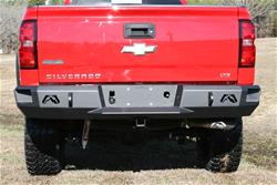 Fab Fours Premium Rear Bumpers for 2007-2013 SIERRA 1500, SILVERADO 1500 - CS07-W1850-1
