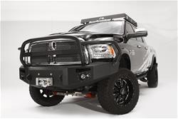 Fab Fours Premium Winch Full Guard Bumpers for 2013-2018 1500 - DR13-F2950-1