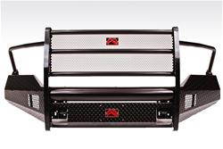 Fab Fours Black Steel Full Guard Front Bumpers for 2012-2018 1500 - DR13-K2960-1