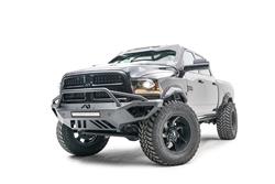 Fab Fours Open Fender Vengeance Series Front Bumpers for 2016-2018 2500, 3500 - DR16-V4062-1
