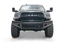 Fab Fours Black Steel Elite Front Bumpers for 2019-2024 2500, 3500 - DR19-S4461-1