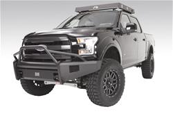 Fab Fours Black Steel Elite Pre-Runner Front Bumpers for 2015-2017 F-150 - FF15-R3252-1