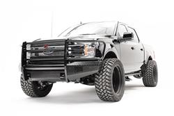 Fab Fours Black Steel Full Guard Front Bumpers for 2018-2020 F-150 - FF18-K4560-1