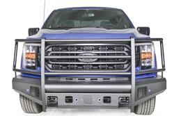 Fab Fours Black Steel Elite Front Bumpers for 2021-2023 F-150 - FF21-R5060-1