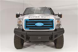 Fab Fours Black Steel Elite Front Bumpers FS08-Q1961-1