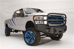 Fab Fours Premium Winch Full Guard Bumpers for 2011-2016 F-250 SUPER DUTY, F-350 SUPER DUTY - FS11-A2550-1