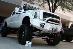 Fab Fours Premium Winch Full Guard Bumpers for 2011-2016 F-250 SUPER DUTY, F-350 SUPER DUTY - FS11-A2552-1