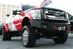 Fab Fours Premium Winch Bumpers for 2011-2016 F-450 SUPER DUTY, F-550 SUPER DUTY - FS11-A2651-B
