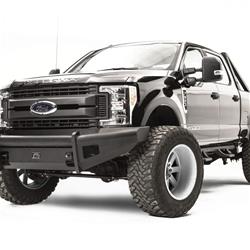 Fab Fours Black Steel Elite Front Bumpers FS17-Q4161-1