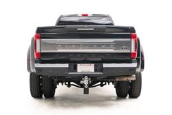 Fab Fours Red Steel Rear Bumpers for 2017-2022 F-250 SUPER DUTY, F-350 SUPER DUTY - FS17-RT4150-1