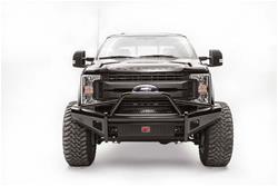 Fab Fours Black Steel Pre-Runner Front Bumpers FS17-S4162-1