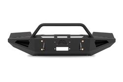 Fab Fours Red Steel Front Bumpers for 2011-2014 SIERRA 2500 HD, SIERRA 3500 HD - GM11-RS2862-1