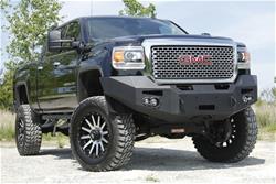 Fab Fours Premium Winch Bumpers for 2015-2019 SIERRA 2500 HD, SIERRA 3500 HD - GM14-A3151-1