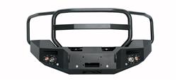 Fab Fours Premium Winch Full Guard Bumpers for 2015-2019 SIERRA 2500 HD, SIERRA 3500 HD - GM14-C3150-1