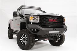 Fab Fours Vengeance Series Bumpers for 2015-2019 SIERRA 2500 HD, SIERRA 3500 HD - GM15-V3151-B