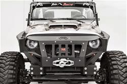 Fab Fours Jeep JK Grumper Winch Bumpers for 2007-2017 WRANGLER, 2018 WRANGLER JK - GR1000-1