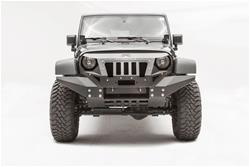 Fab Fours Jeep JK Grumper Winch Bumpers for 2007-2017 WRANGLER, 2018 WRANGLER JK - GR1010-B
