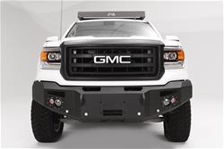 Fab Fours Premium Winch Bumpers for 2014-2015 SIERRA 1500 - GS14-F3151-1