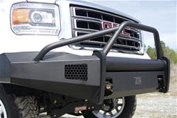 Fab Fours Black Steel Elite Pre-Runner Front Bumpers for 2014-2015 SIERRA 1500 - GS14-R3162-1