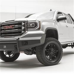 Fab Fours Black Steel Elite Front Bumpers for 2016-2018 SIERRA 1500 - GS16-R3961-1