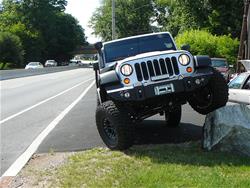 Fab Fours Premium Winch Bumpers for 2007-2017 WRANGLER, 2018 WRANGLER JK - JK07-B1851-B