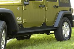 Fab Fours Premium Rock Sliders for 2007-2017 WRANGLER, 2018 WRANGLER JK - JK07-G1250-B