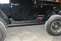 Fab Fours Premium Rock Sliders for 2007-2017 WRANGLER, 2018 WRANGLER JK - JK07-G1350-1
