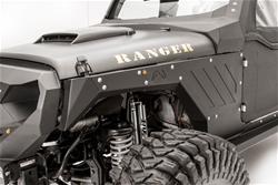 Fab Fours Jeep JK Front Fender Replacement Base Assemblies for 2007-2017 WRANGLER, 2018 WRANGLER JK - JK1000-1